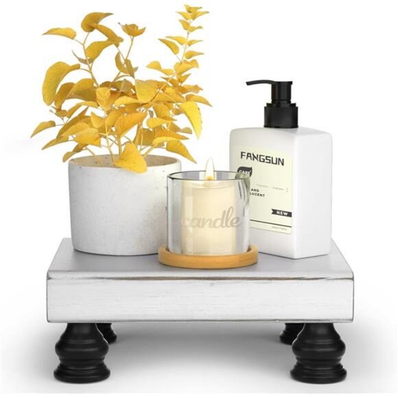 Accents | Wood Risers For Display Farmhouse Wood Pedestal Stand Rustic ...